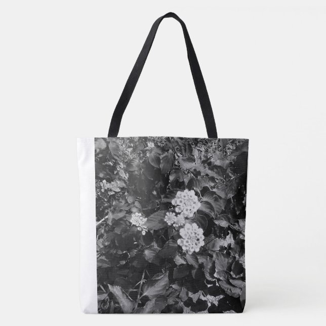 Bolsa Tote Tema floral nostálgico (Frente)