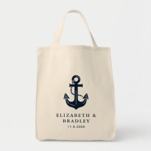 Bolsa Tote Tema Marítimo Elegante e Casamento Personalizado