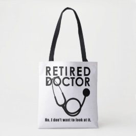 Bolsa Tote Tema Médico de Reforma Engraçado