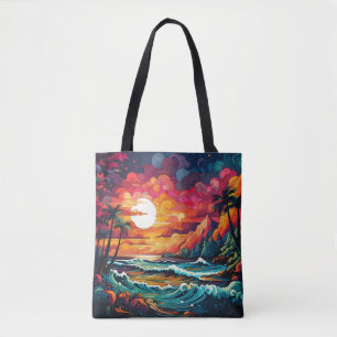 Bolsa Tote Tema tropical