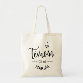 Bolsa Tote Témoin de la mariée