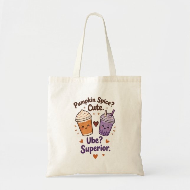 Bolsa Tote Tempero de Abóbora VS Ube (Frente)