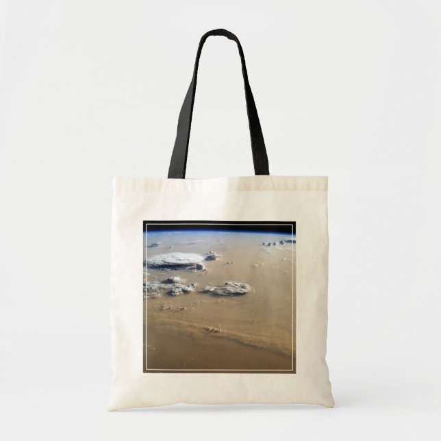 Bolsa Tote Tempestade De Poeira Nos Mares De Areia Do Deserto (Frente)