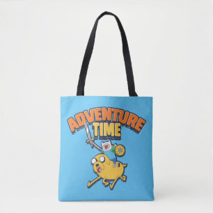Bolsa Tote Tempo de Aventura Finn Riding Jake