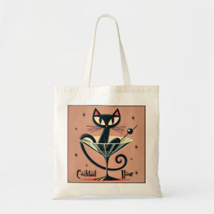 Bolsa Tote Tempo de Futuro Atômico, Black Cat Martini