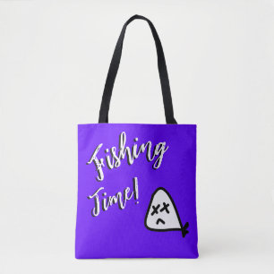 Bolsa Tote tempo de pesca!