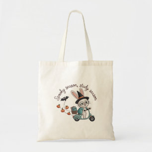Bolsa Tote Temporada Assustadora Temporada de Estudos Coelhin