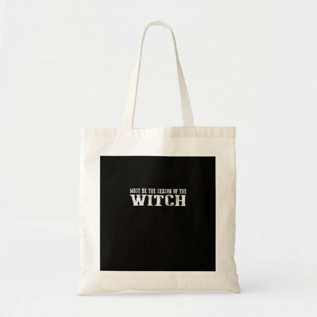 Bolsa Tote Temporada de Bruxas (Frente)