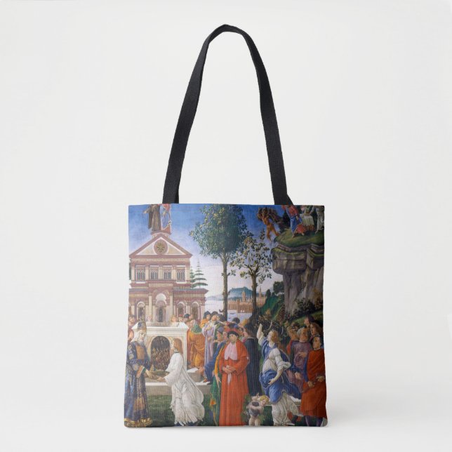 Bolsa Tote Tempos de Cristo, Sandro Botticelli (Frente)