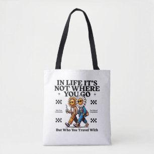 Bolsa Tote Tendência de vida dos melhores amigos modernos e m