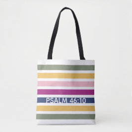 Bolsa Tote Tendência Moderna - Cristã Espalhada PSALM 46:10
