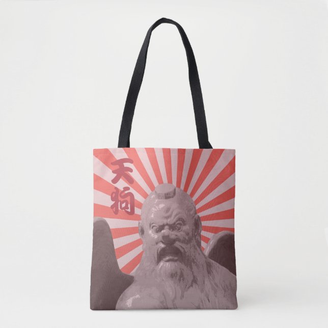 Bolsa Tote Tengu Sunburst Japonês (Frente)