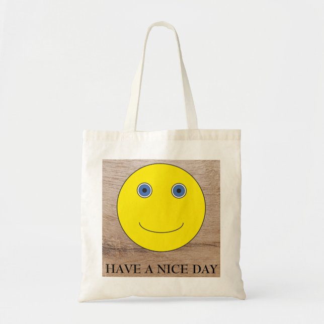 Bolsa Tote Tenha um bom dia (Frente)