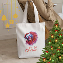 Tenha um Natal Betta Piada de Papai Noel Amante de