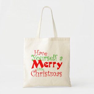 Bolsa Tote Tenham Saco de Banheiro Feliz Feriado de Natal