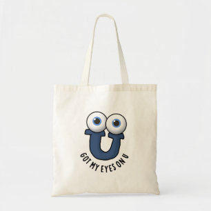 Bolsa Tote Tenho Os Meus Olhos No Soquete De Alfabeto
