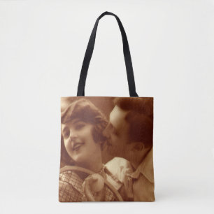 Bolsa Tote Tênis Esportivo Vintage, Amor e Romance