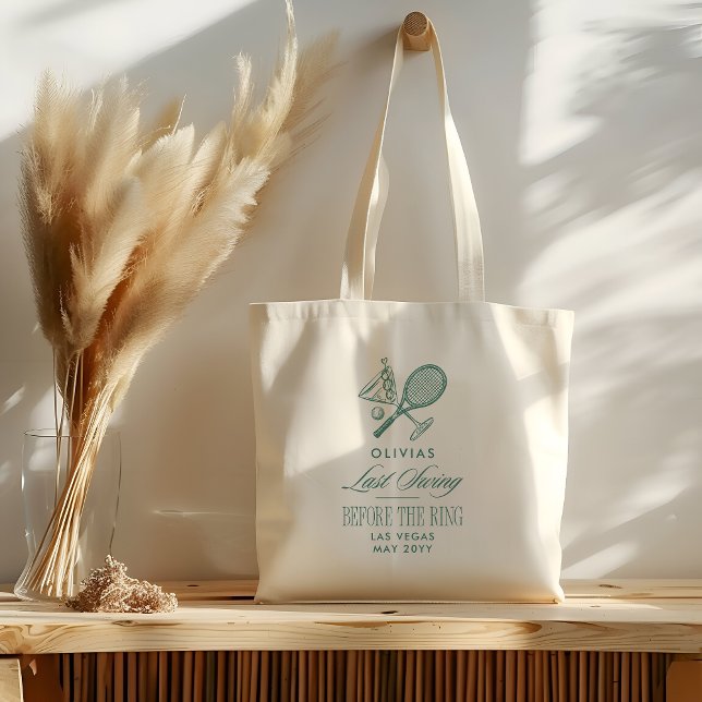 Bolsa Tote Tênis Último Balanço Antes da Noiva do Ringue (Criador carregado)