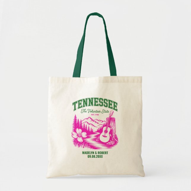 Bolsa Tote Tennessee Wedding Bag, State Love (Frente)