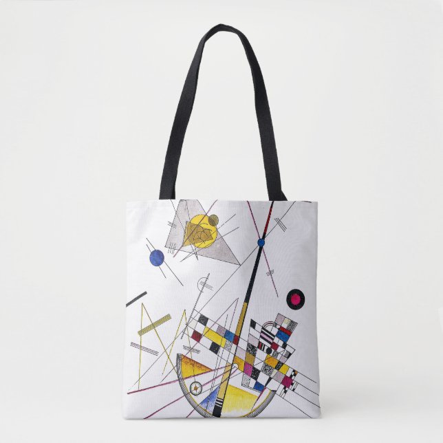 Bolsa Tote Tensão Delicada #85 - Kandinsky (Frente)