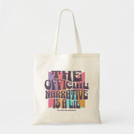 Bolsa Tote Teoria da Conspiração Retro