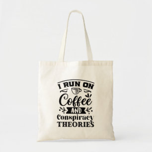 Bolsa Tote Teorias de café e conspiração Toalha