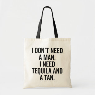 Bolsa Tote Tequila E Uma Citação Engraçada