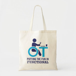Bolsa Tote Terapeuta ocupacional engraçado OT