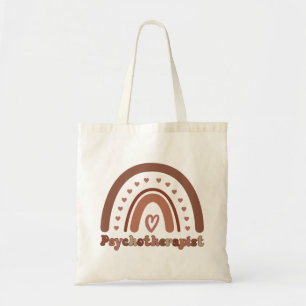 Bolsa Tote Terapêutica Boho Rainbow Psicoterapeuta