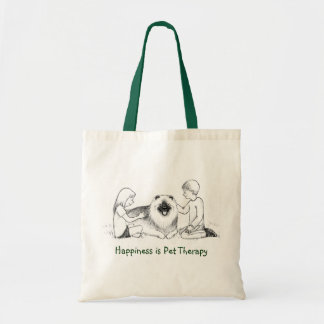 Bolsa Tote Terapêutica com Keeshond Pet | Cachorro de Keesie