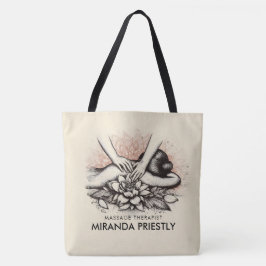 Bolsa Tote Terapêutica de Massagem Terapia Mãos Energia Spa B