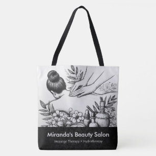 Bolsa Tote Terapêutica de Massagem Terapia Mãos Energia Spa B