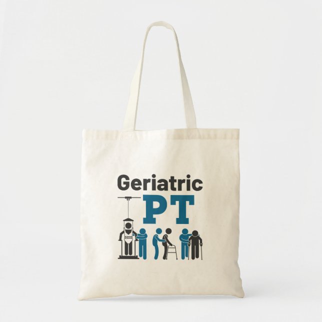 Bolsa Tote Terapêutica Física do PT Geriátrico (Frente)