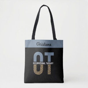 Bolsa Tote Terapêutica Personalizada de OT OT Dons para Estud