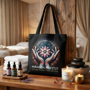 Bolsa Tote Terapia de Massagem Mãos de Cura Spa de Energia Be