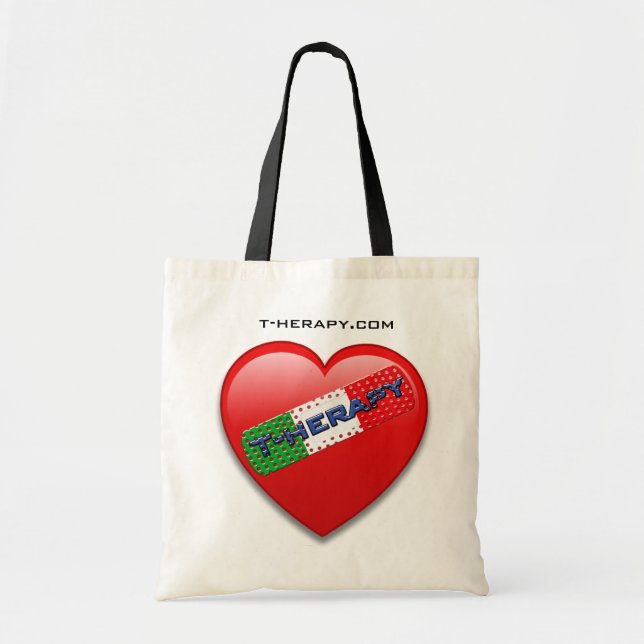 Bolsa Tote Terapia do amor (Frente)