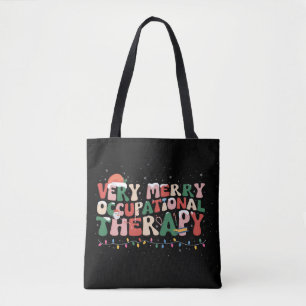 Bolsa Tote Terapia Ocupacional de Natal Muito Alegre TO Natal