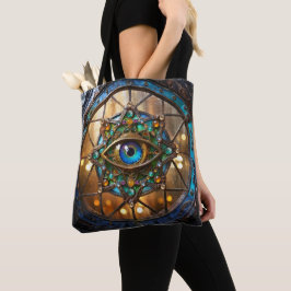 Bolsa Tote Terceira Janela Rústica de Olho de Boi