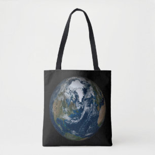 Bolsa Tote Terra Com Nuvens E Gelo Marítimo 2