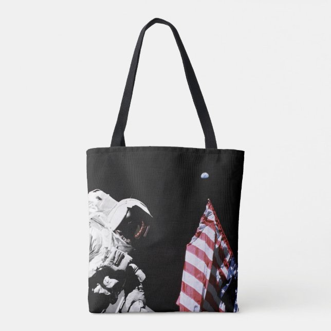 Bolsa Tote Terra Da Lua - Bandeira E Terra (Verso)