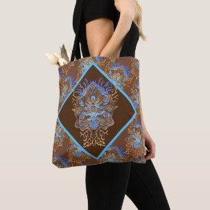 Bolsa Tote Terra e Sky Mandala