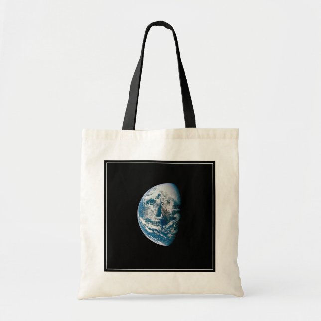Bolsa Tote Terra Tirada Da Nave Espacial Apollo 13. (Frente)