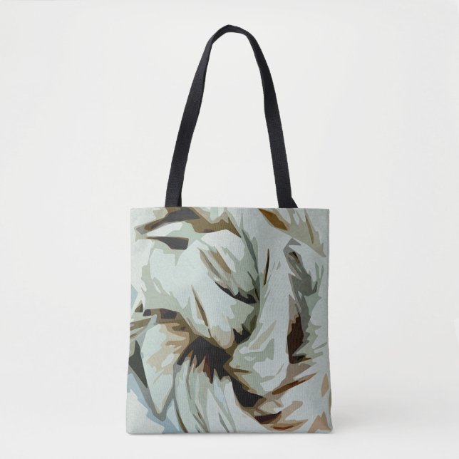 Bolsa Tote Terra Tone Terthy Abstrato Art (Frente)