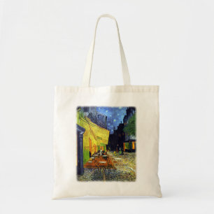 Bolsa Tote Terraço do café na noite por Vincent van Gogh