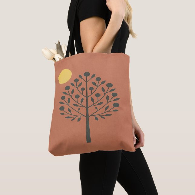 Bolsa Tote Terracota Feminina (Close Up)