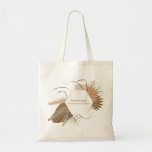Bolsa Tote Terracota Floral Boho Tropical