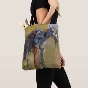 Bolsa Tote Terras Áridas Americanas: Cowboy do Velho Oeste co