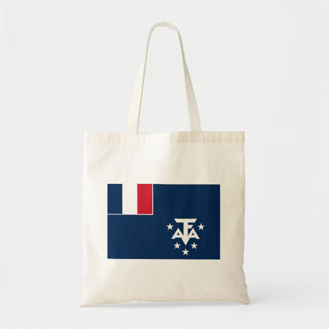 Bolsa Tote Terras Austrais e Antárticas Francesas (Frente)