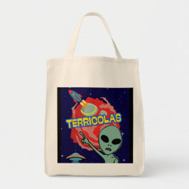 Bolsa Tote terricolas - medo alienígena dos humanos