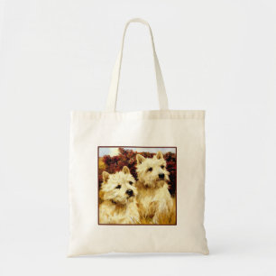 Bolsa Tote Terrier brancos de montanhas ocidentais - Wardle